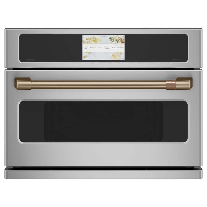 30" Single Wall Oven Handle Kit, 2'' H X 27'' W X 2'' D, Brushed Bronze