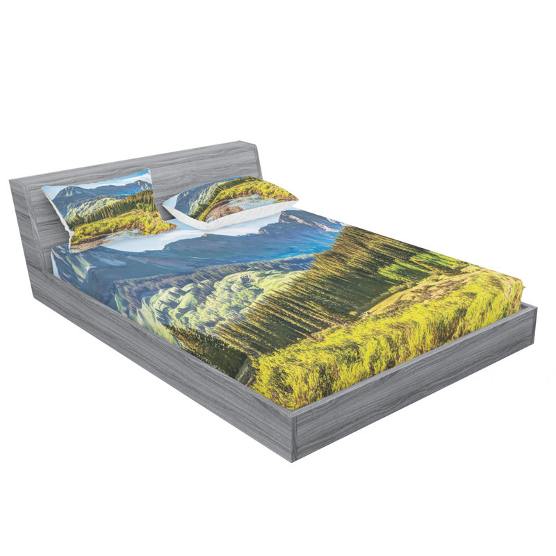 Microfiber Sheet Set, Full Sheet Set with Fitted Sheet
