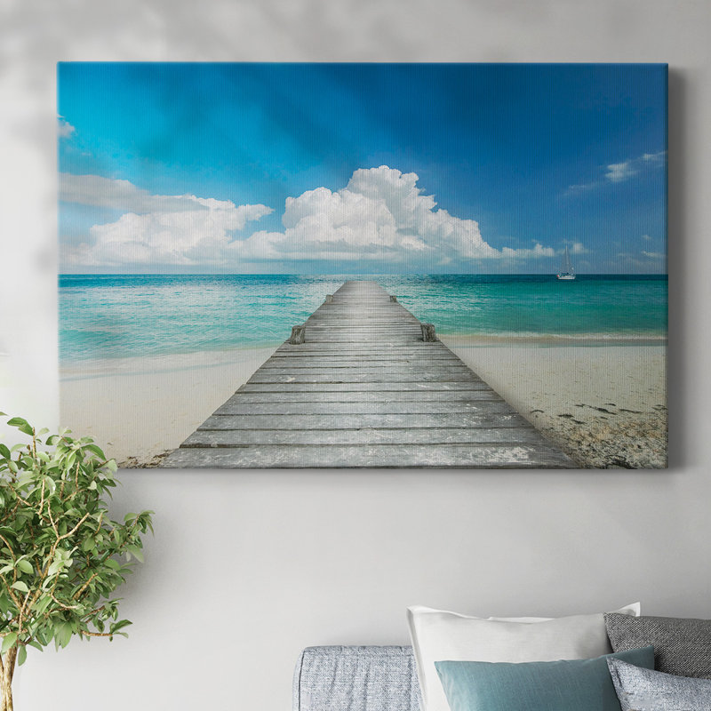 Infinity Pier-Gallery Wrapped Canvas, 40" H x 60" W