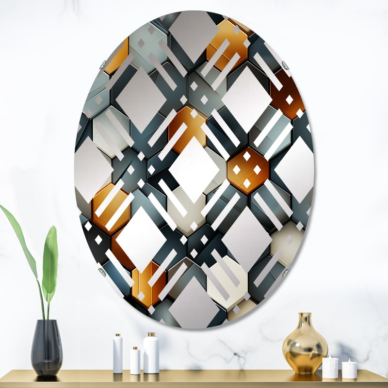 Oval Mirror, 24" W x 36" H