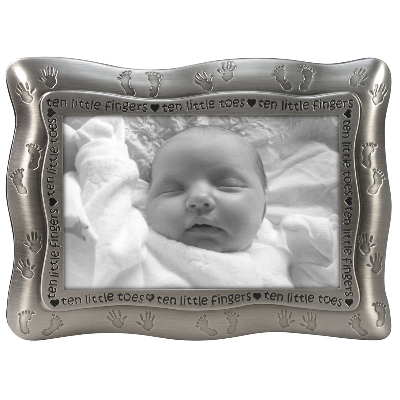 Arroyo Pewter Metal Embossed Picture Frame