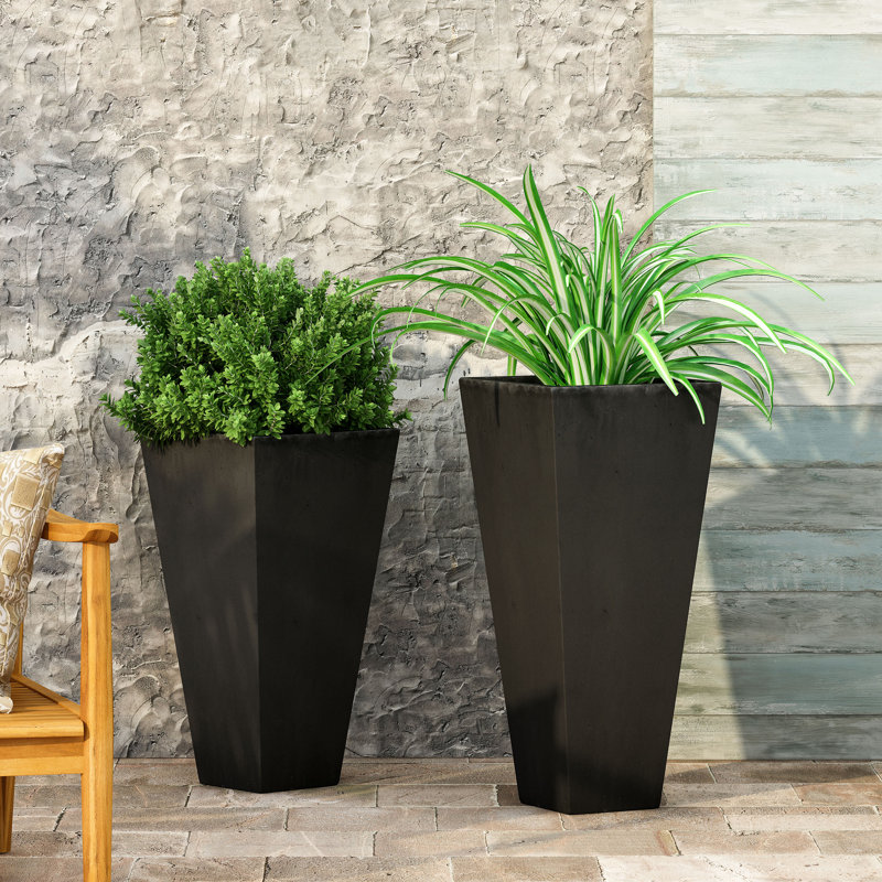 Pot Planter, Matte Black