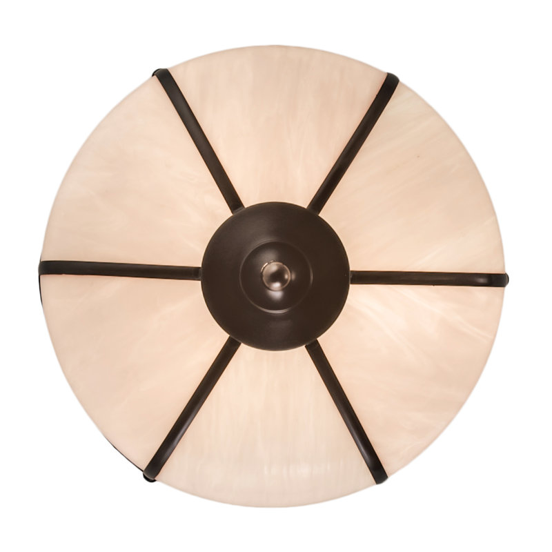 3 - Light Semi Flush Mount
