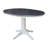 Deriya Extendable Solid Wood Top Pedestal Dining Set-727994828-727994821