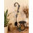 Candle Sconces Wall Sconce Candle Holder Set Of 2, Antique Distressed Leaf Flower Wall Mount Metal Candleholder Hanging For Living Room Wedding Fireplace Farmhouse