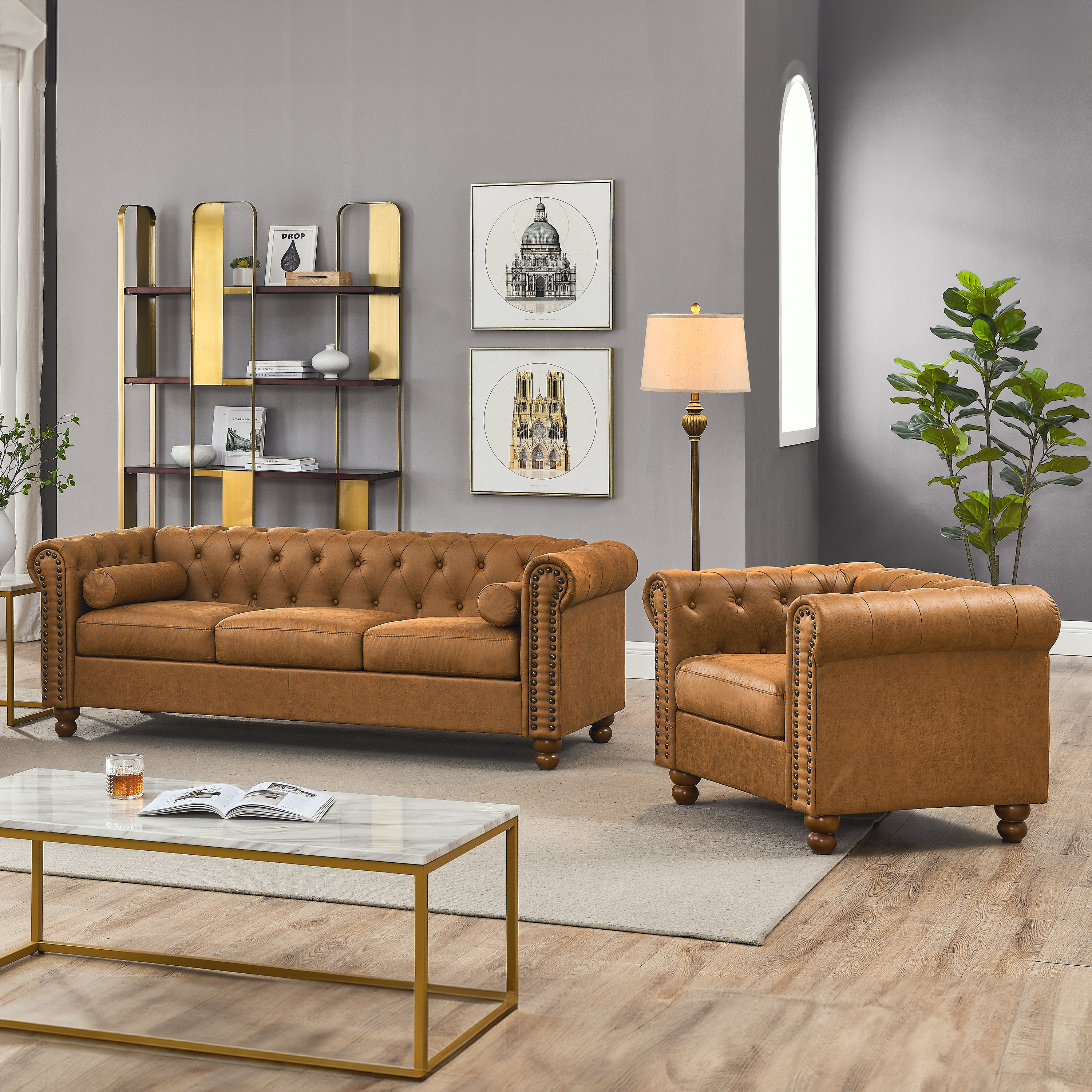 Living Room Chairs Set