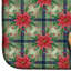 Tapis de séchage Manchester Terrier Christmas PoinsettIas