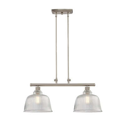 Luminaire suspendu 2 lumières Hemsworth