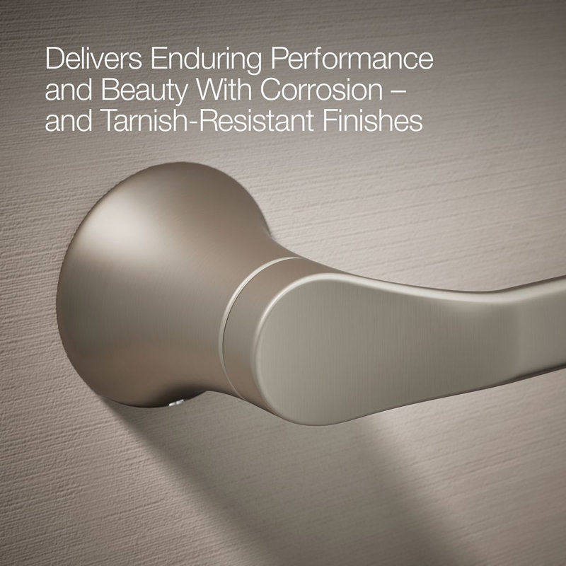Simplice Pivoting Toilet Paper Holder, Vibrant Brushed Nickel