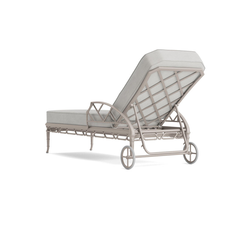 Calcutta Outdoor Chaise Lounge, Fusion Dove, Dove Smooth