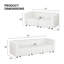 2-piece Velvet Living Room Sofa Set