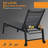 Clotiel Outdoor Metal Chaise Lounge , Cushion Included-1711936688