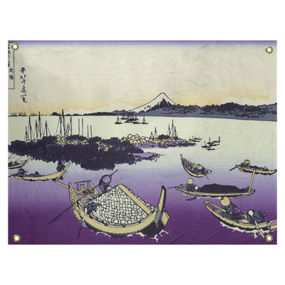 Tapisserie murale de l’île Tsukuda dans Musashi