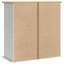 Solid Wood Wall Bathroom Cabinet