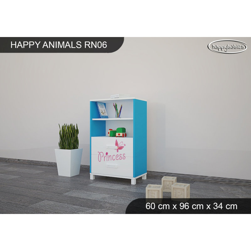60cm W Kids Cube, Blue