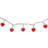 20-Light LED Heart String Lights