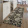Premium Machine Washable Prisco Black Rug