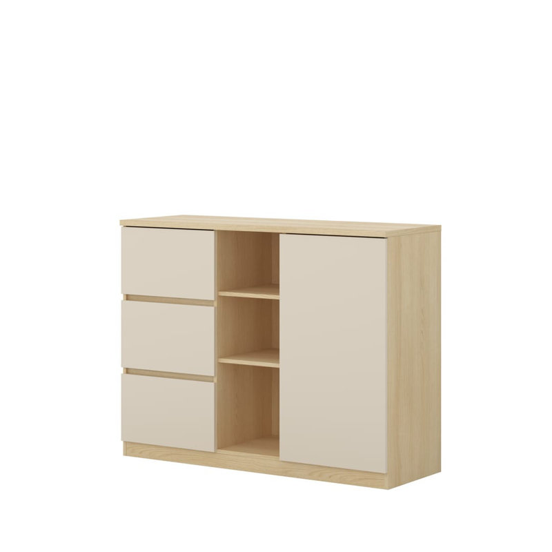 120cm W Chest of Drawers, Beige