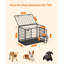 Metal Pet Crate with 1 Door-114985161