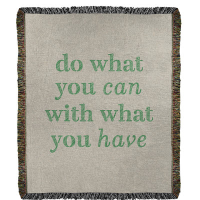 Hand Woven Throw Blanket