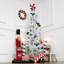 Lighted Artificial Fir Christmas Tree