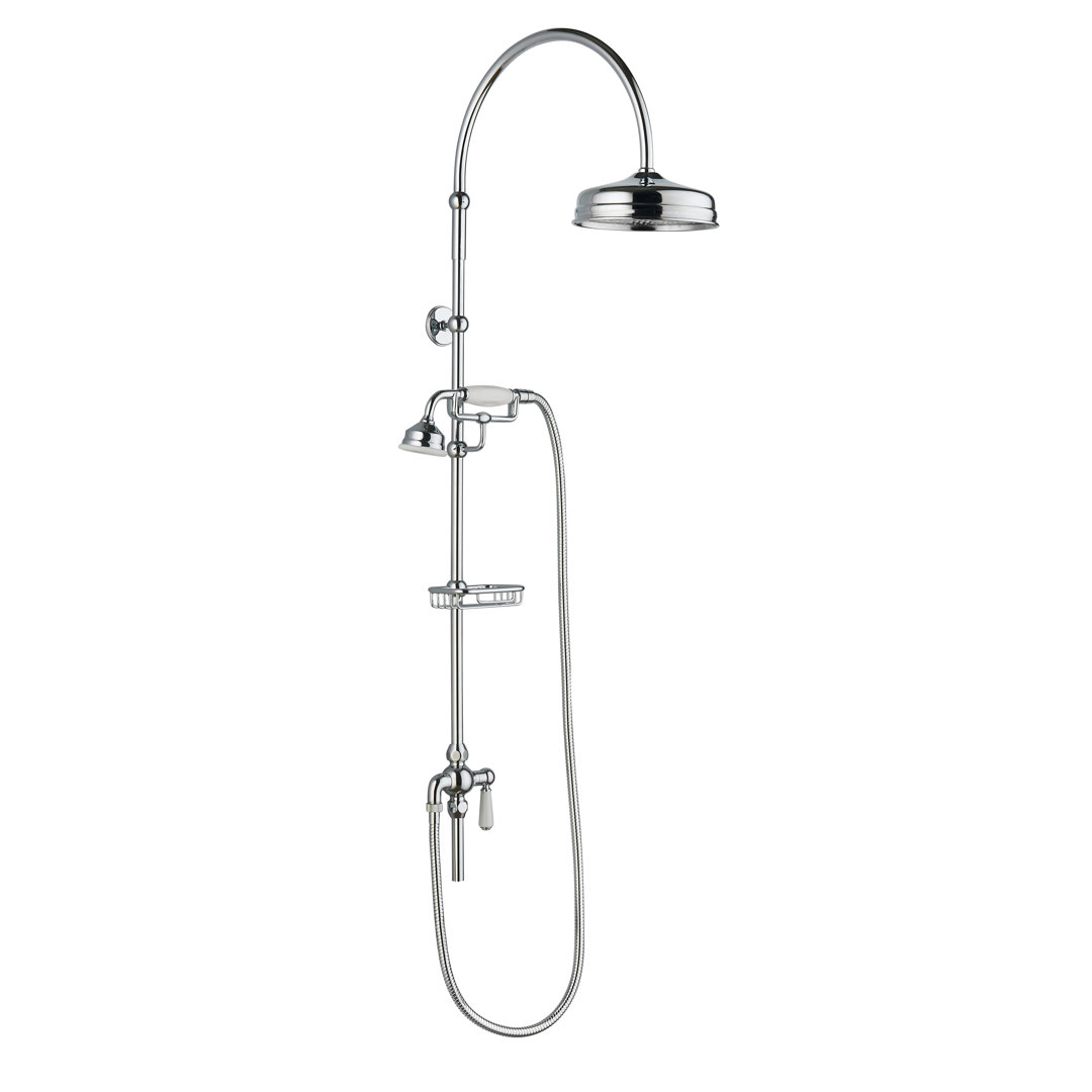 Dual Shower Head with No