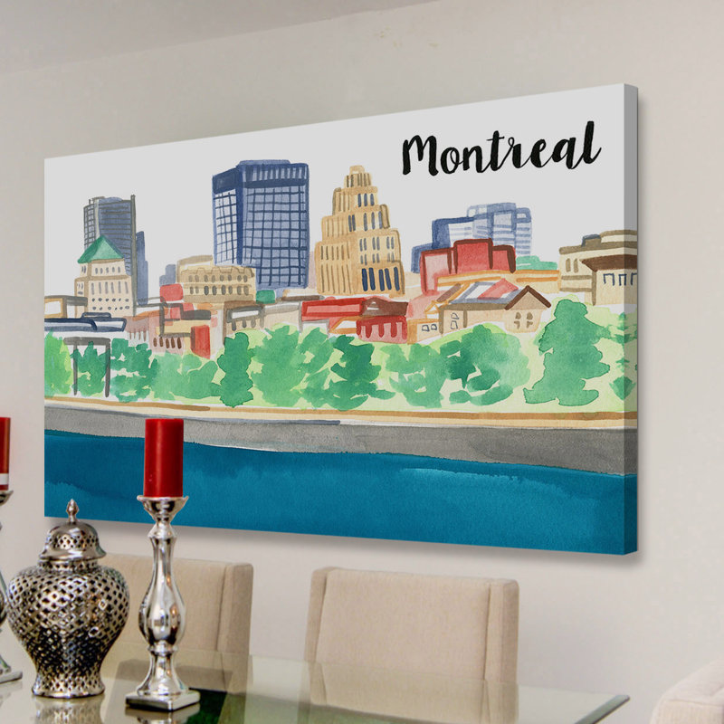 1 Piece Painting on Canvas, 101 cm H x 152 cm W x 3.81 cm D