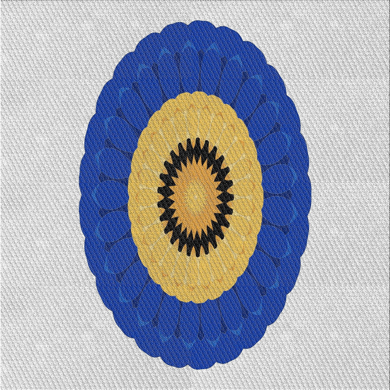Indoor Rug, Square 3'