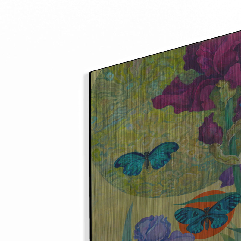 «Iris Garden» par David Galchutt, H 24 po x l 36 po