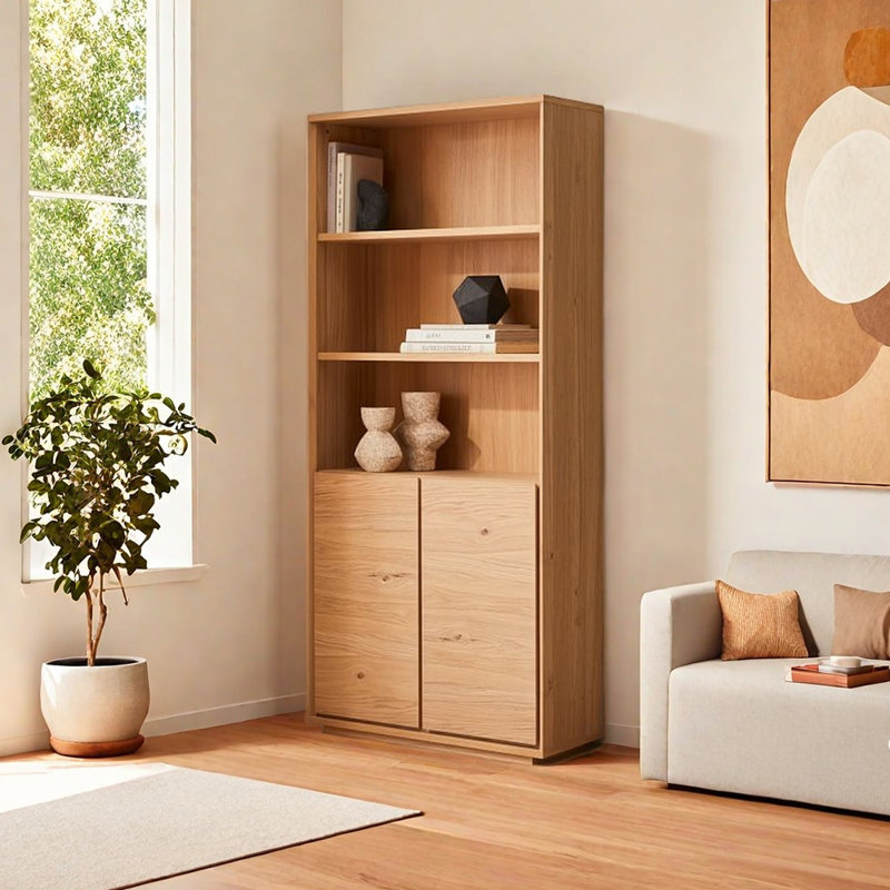 Modern and simple home bookcase