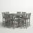 Traditional Garden 9-Piece Nautical Trestle Bar Set-50288294
