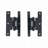 3" Offset Cabinet H Hinge, Pair