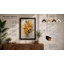 Golden Bloom Arrangement Botanical - Framed Print-695978537-695978538