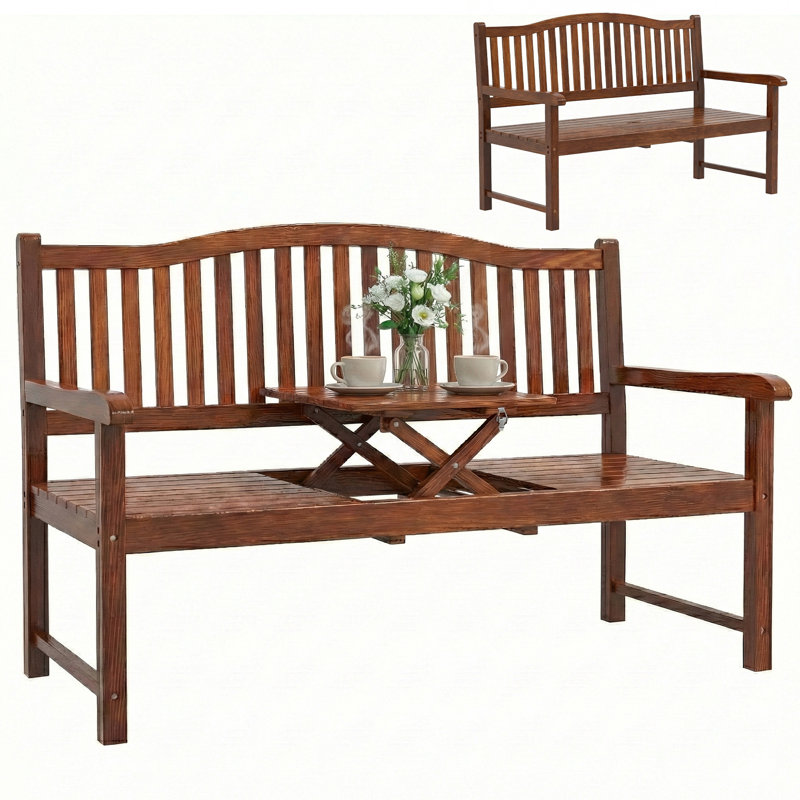 Solid Wood Bench