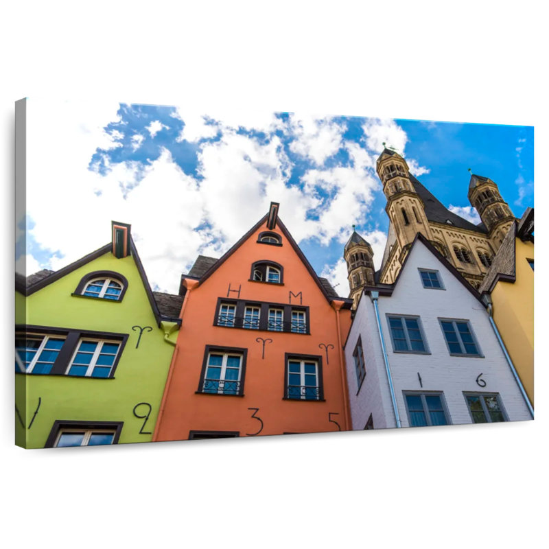 Cologne Townhouses, H 34 po x l 51 po