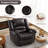 40.9" Wide Classic Super Soft And Oversize Manual Recliner With Nailhead Trim (Set Of 2)-183115547