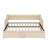 Twin Size Upholstered Daybed With Pop Up Trundle-2101504240