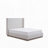 Upholstered Wingback Bed,No Box Spring Needed-884941540