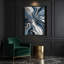 Abstrait art fluide sur toile grise 97-1940032977