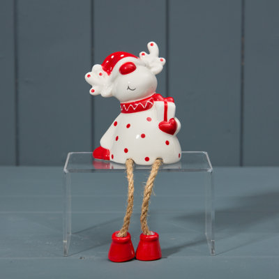 Christmas Deer Figurines & Collectibles