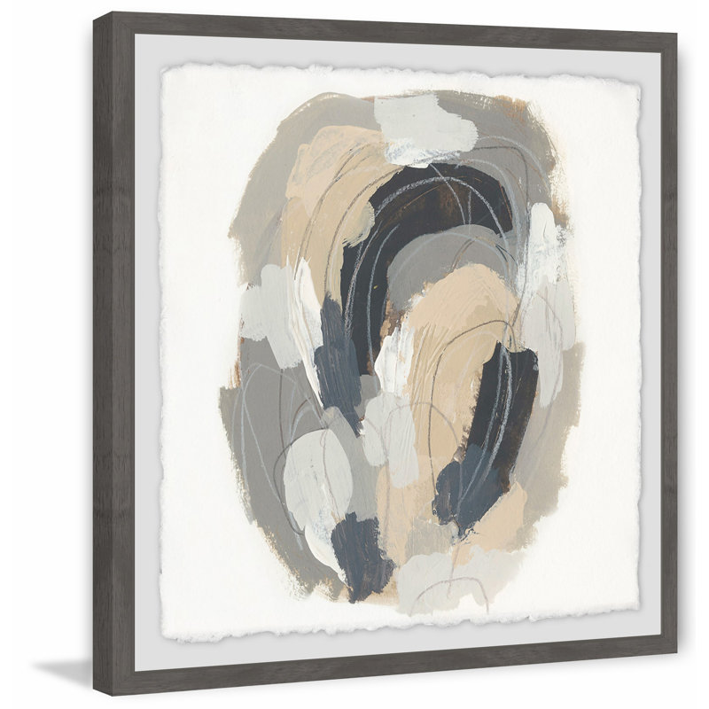 « neutral vortex iii », impression encadrée, H 32 po x l 32 po x P 1,5 po