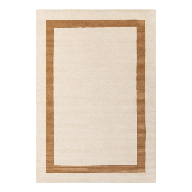 Jill Zarin Somerset Natural Wool Rug, Rectangle 6'1" x 9'