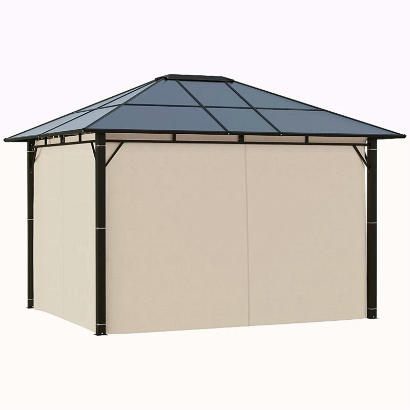 Pavillon de jardin extérieur, pavillon de jardin, Gris