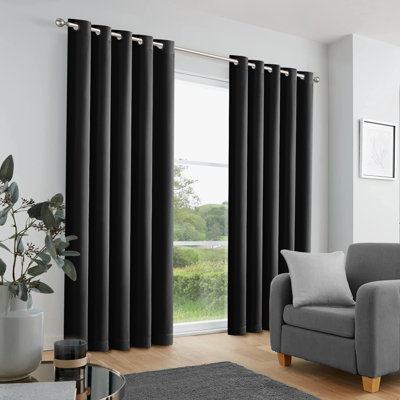 Trina Polyester Blackout Curtain
