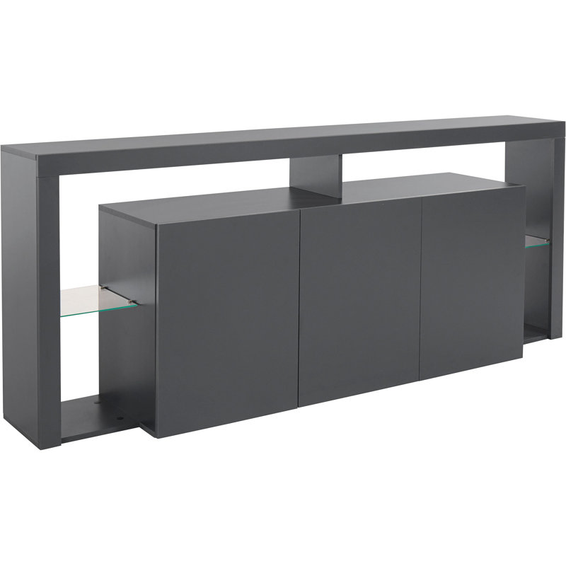 Carlhenry 200cm Sideboard, Black