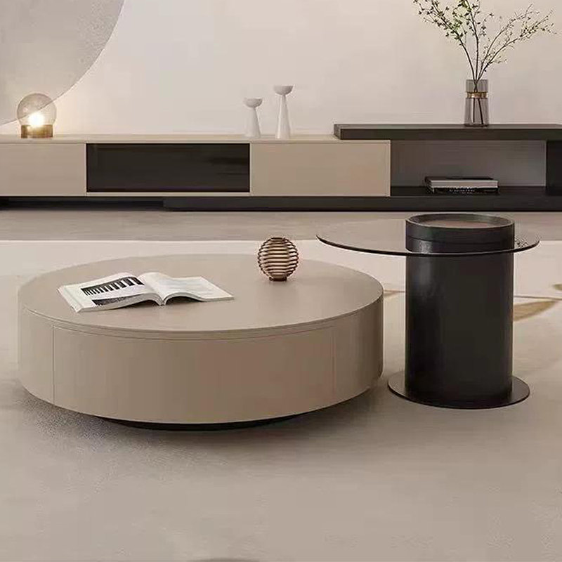 Nouvelle table basse multifonctionnelle de style nouveau, H 16,54 po x L 55,12 po x l 31,5 po