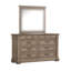 Commode transitionnelle l 61,6 po, gris vieilli