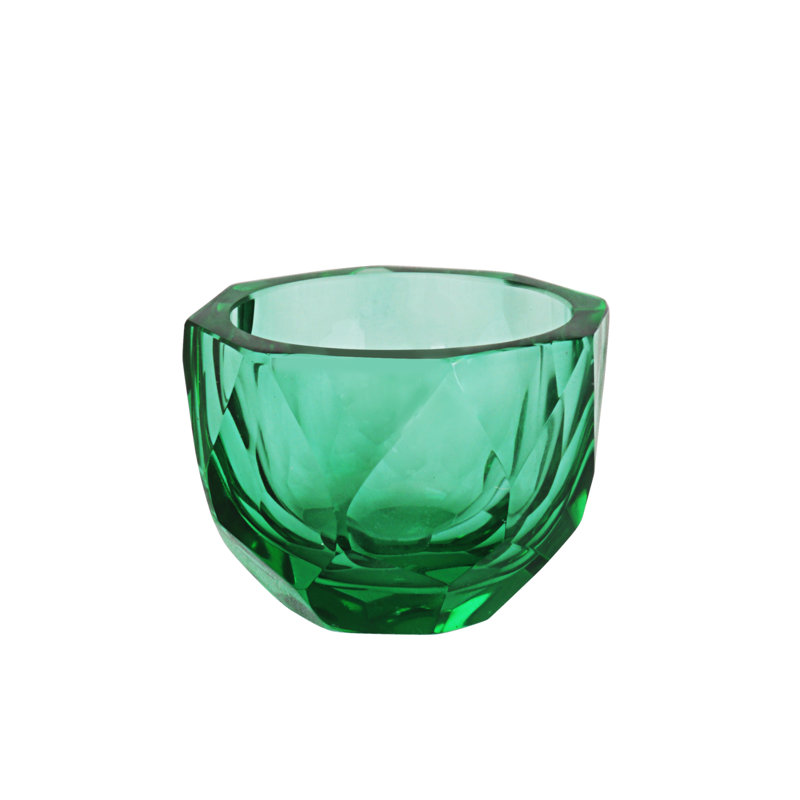 Porte-bougie en verre de 2,5 po