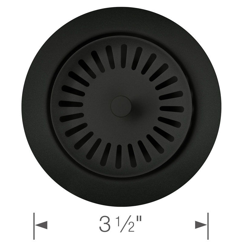 SILGRANIT-Matched Metal Basket Strainer, Coal Black