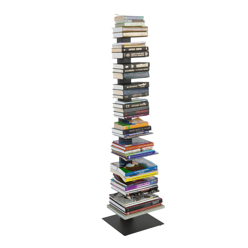 Étagère à livres en acier H 59,85 "x l 13,78" Appin, Anthracite